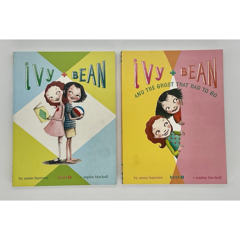 Ivy + Bean Books 1 & 2 by Annie Barrows & Sophie Blackall Paperback Kids Books